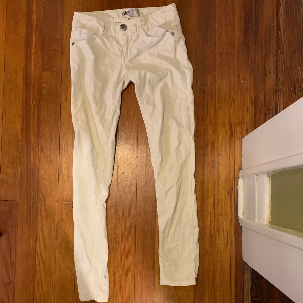 White jeans